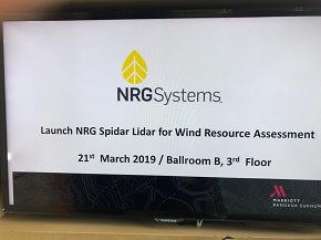 Launch NRG Spirad Lidar for Wind Resource Assessment